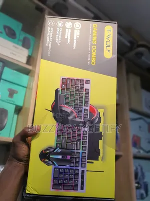 Gaming Combo 4in1 Keyboard & Mouse & Headset & Mouse Pad