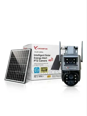 Crossfire 6MP A30 Hd Intelligent Solar Energy Alert PTZ Camera