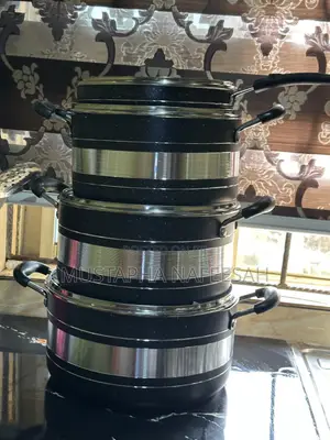 Nonstick Aluminum Cookware Set With Frypan
