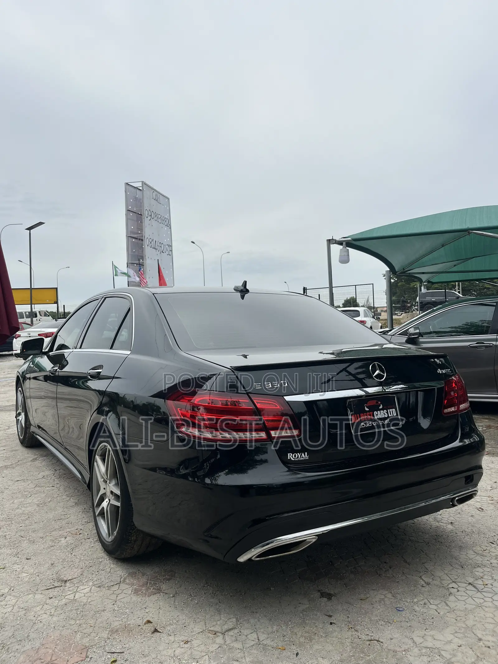 Mercedes-Benz E-Class 2015 Black