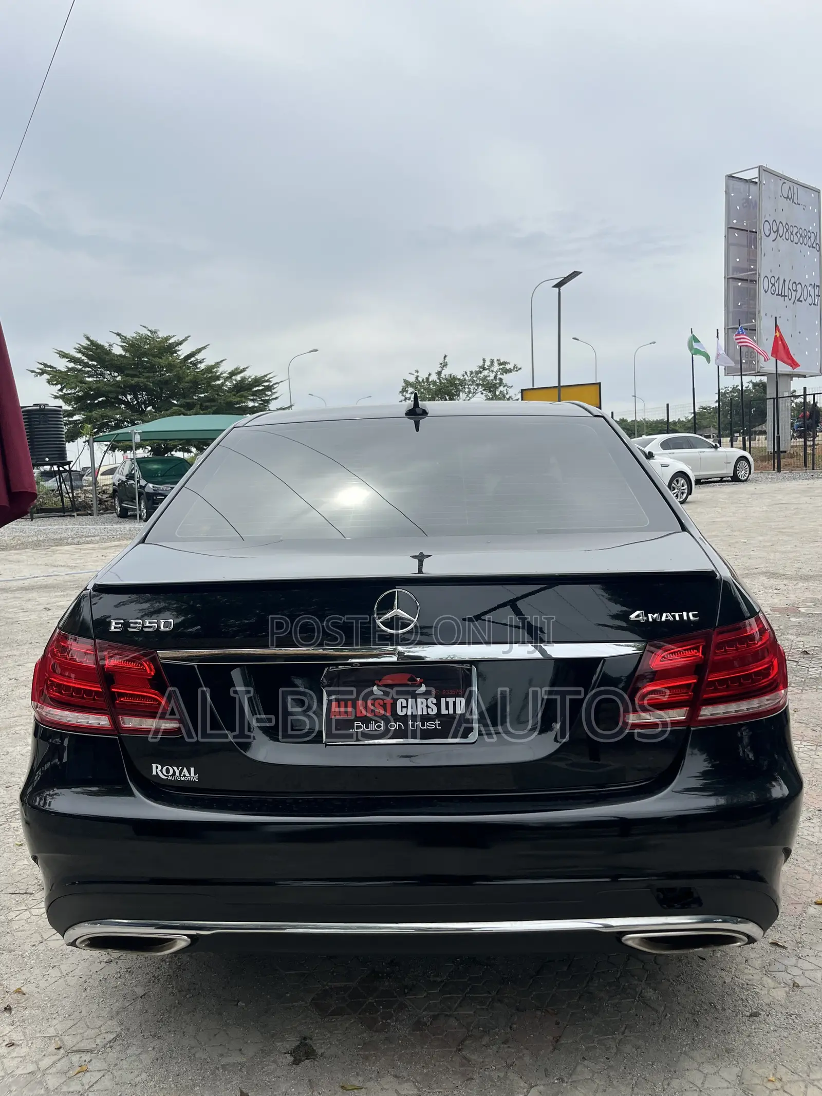 Mercedes-Benz E-Class 2015 Black