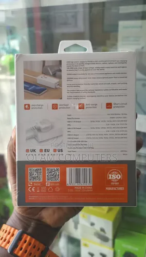 LDNIO SC1418 65W Desktop Extension 2000mm Power Cord