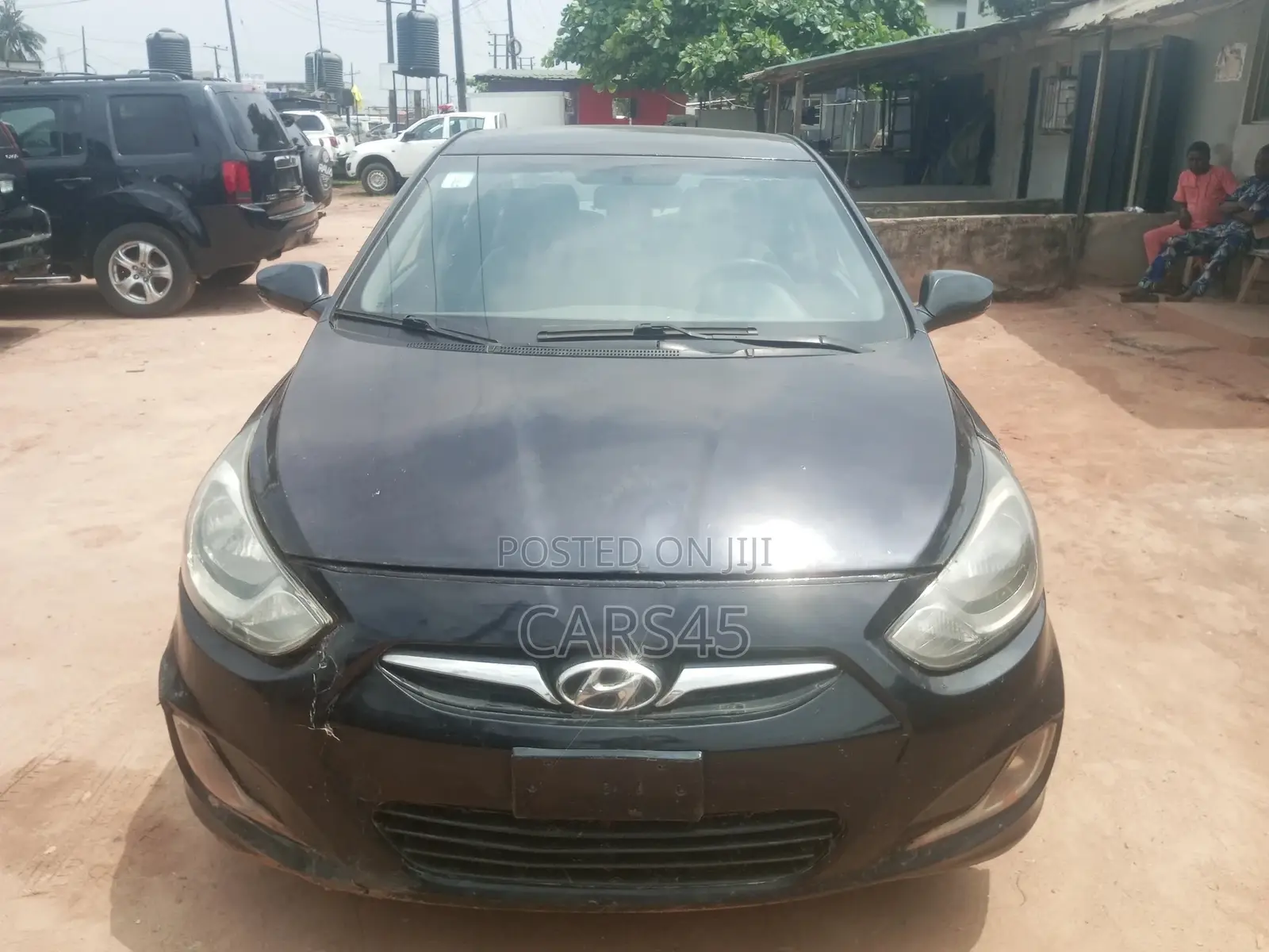 Hyundai Accent 2012 Black