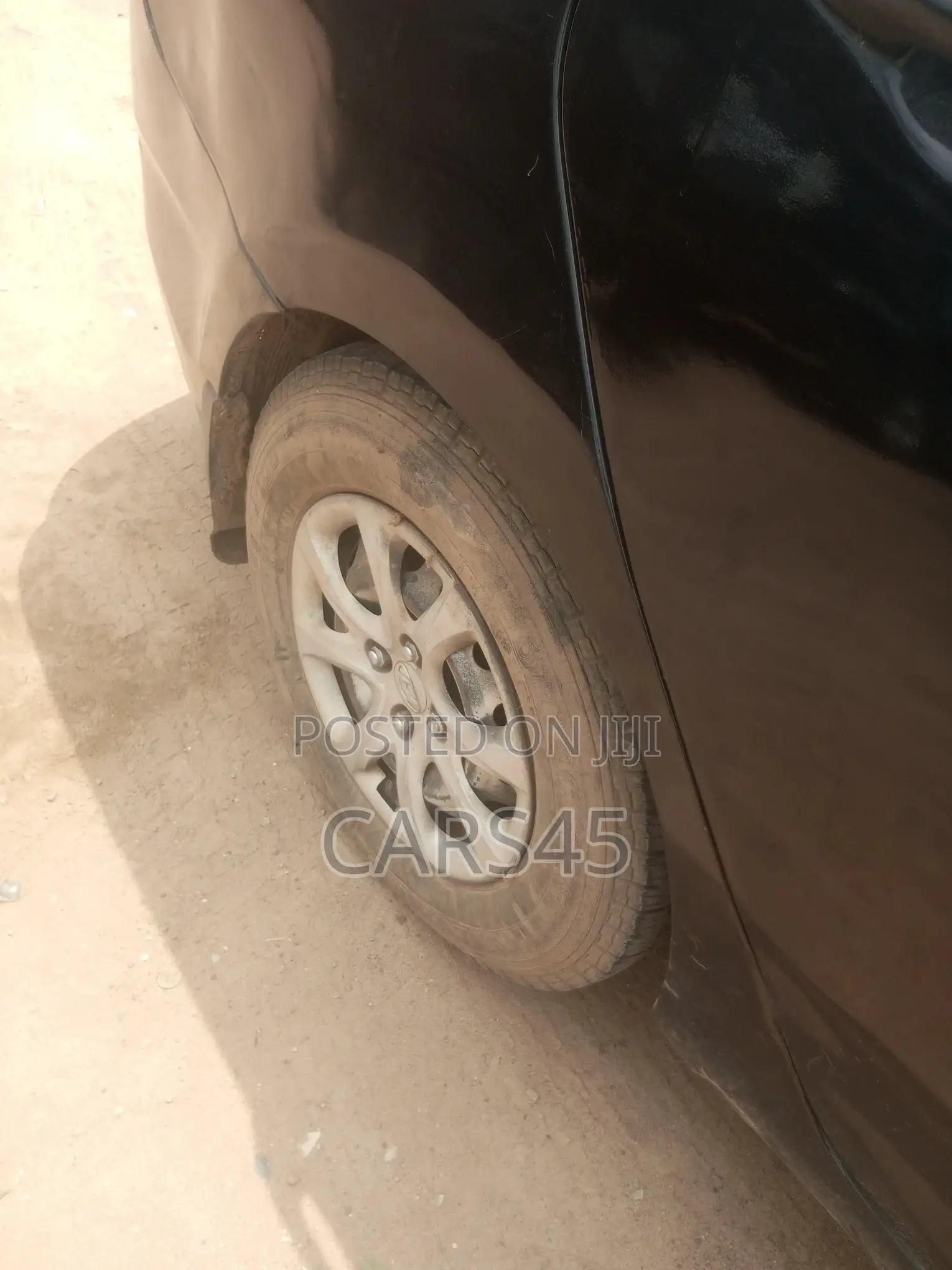 Hyundai Accent 2012 Black