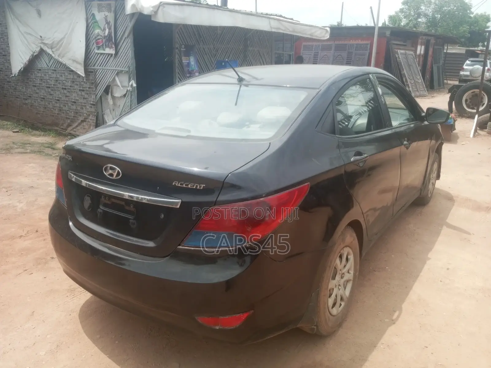 Hyundai Accent 2012 Black