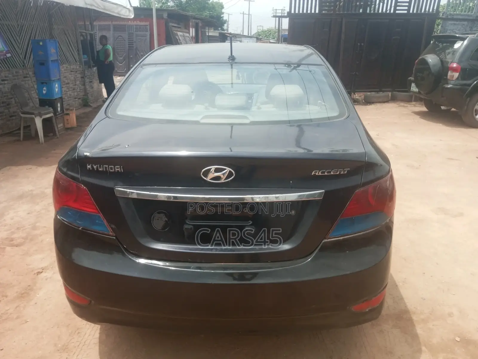Hyundai Accent 2012 Black