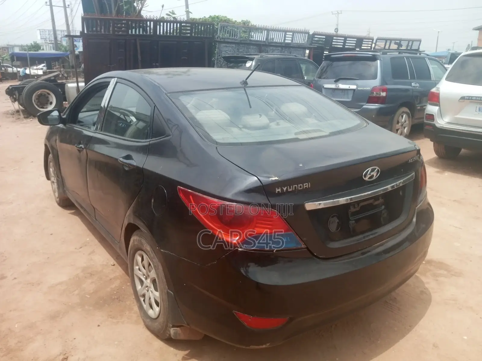 Hyundai Accent 2012 Black