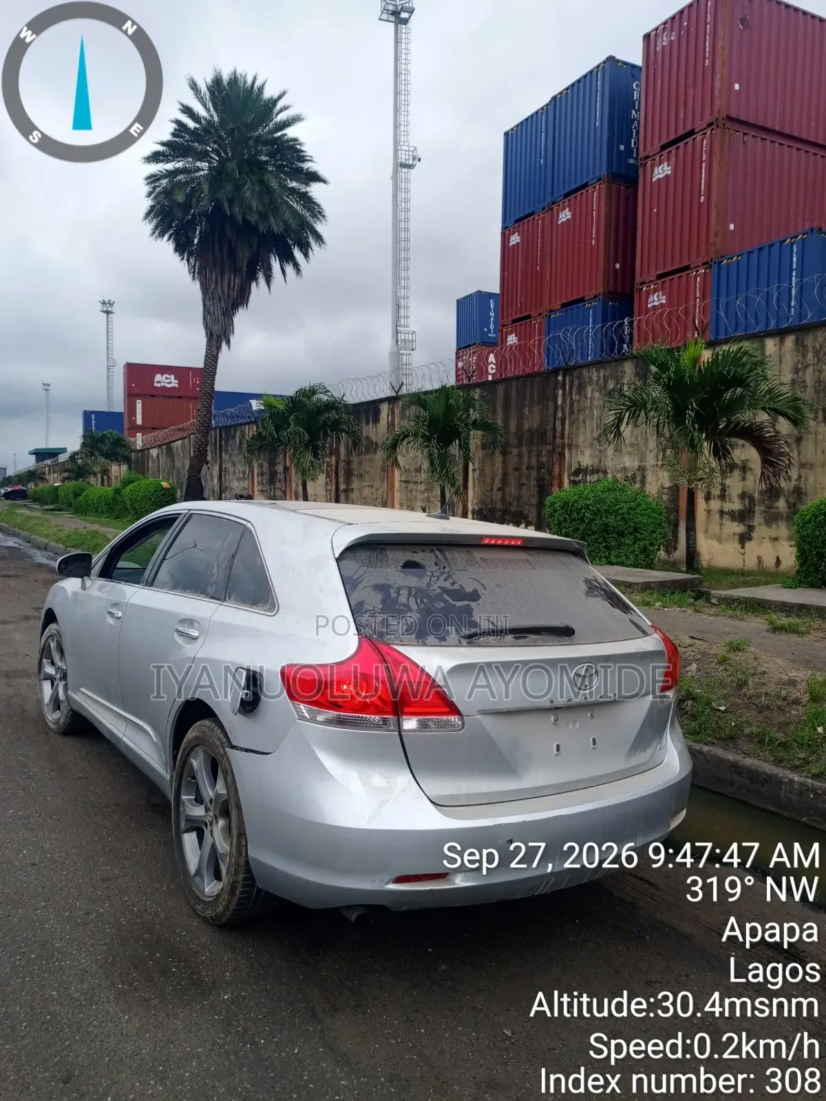 Toyota Venza 2010 Silver
