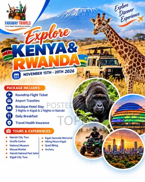 Explore Kenya and Rwanda