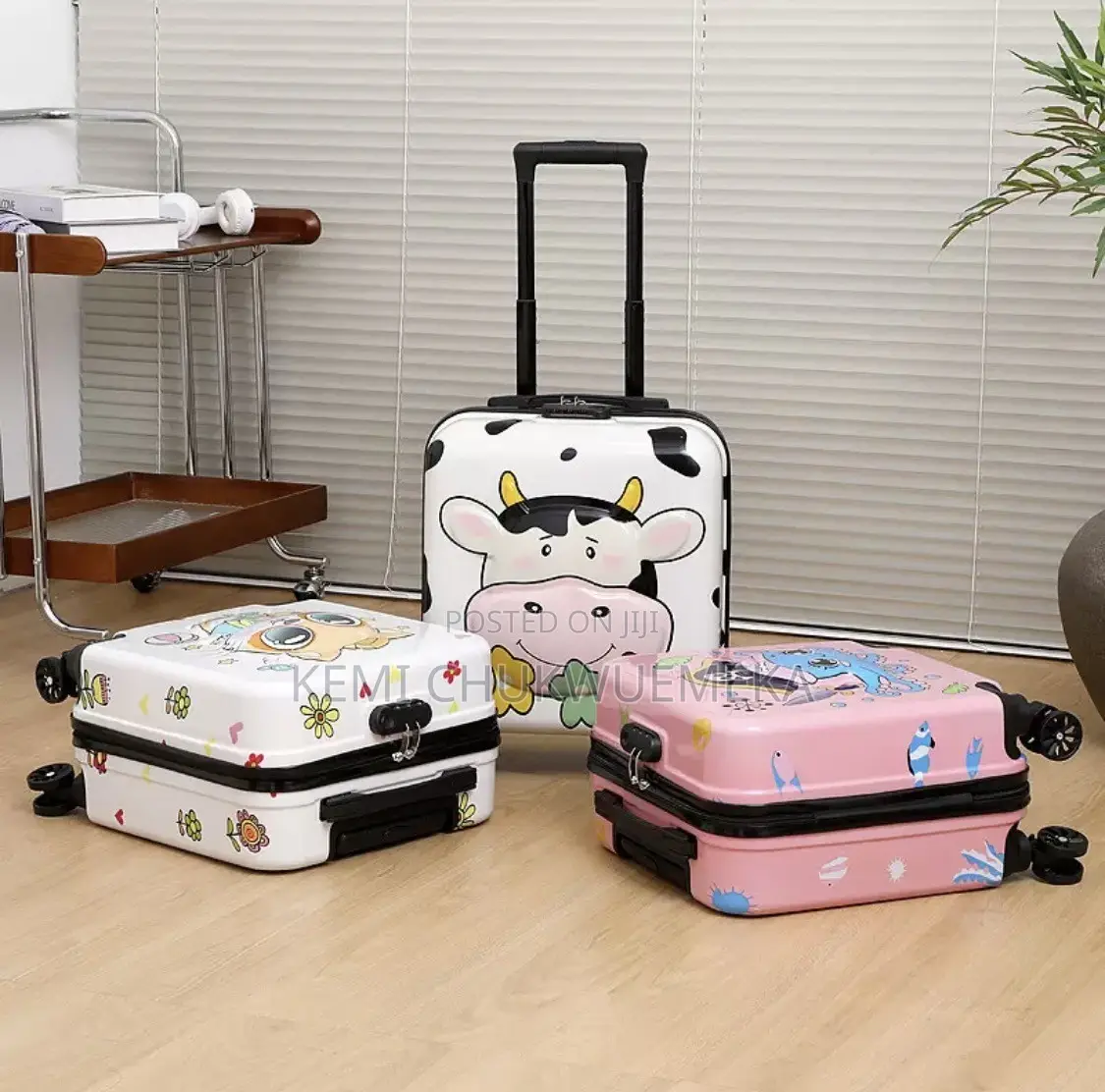 Kids ’ 18-Inch Suitcase With Password Lock