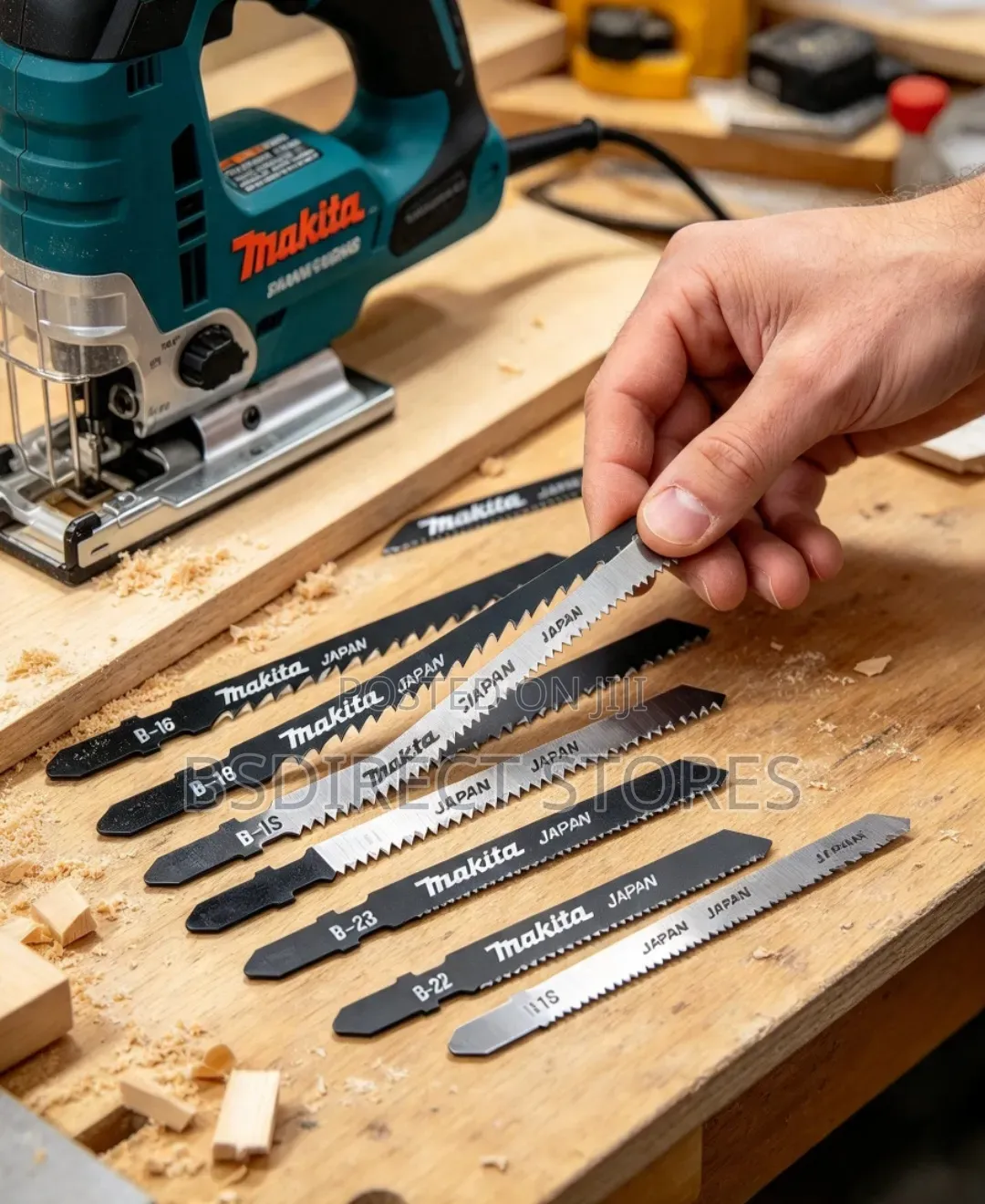 Makita Universal Fitting Jigsaw Blades - 5 Selection Pack
