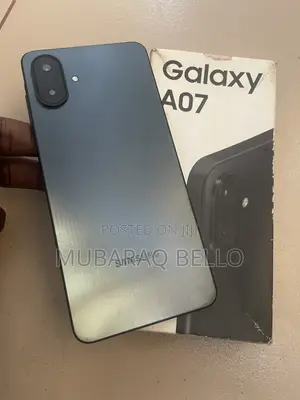 Samsung Galaxy A07 64 GB Black