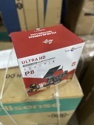New P8 Solar Triple Lens PTZ Camera System