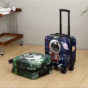 Kids ’ 18-Inch Suitcase With Password Lock