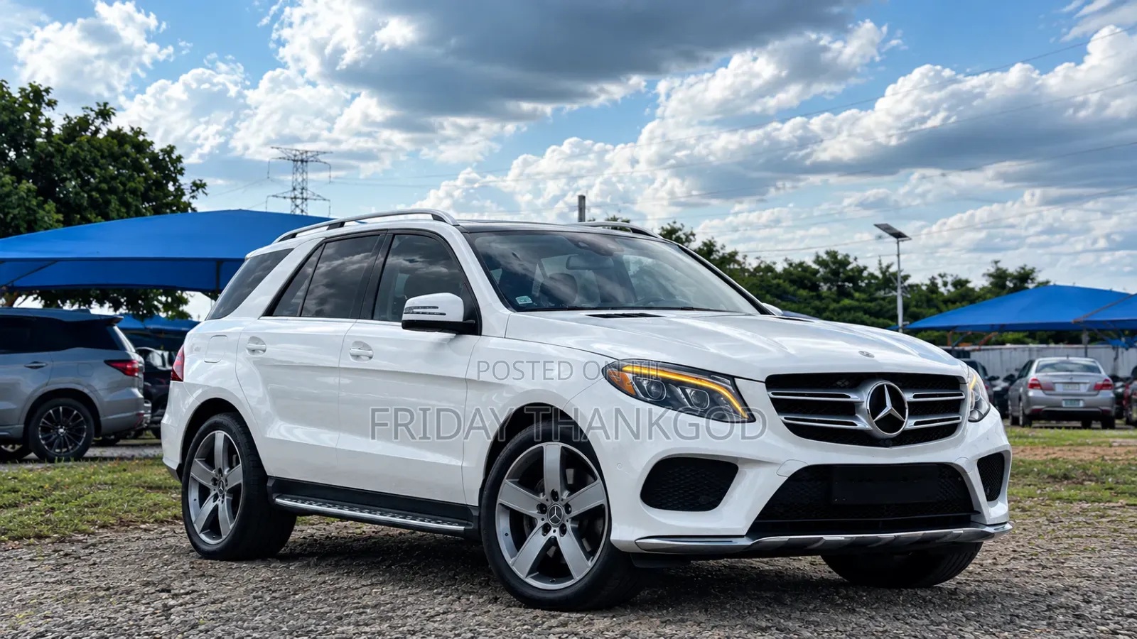 Mercedes-Benz GLE-Class 2017 White