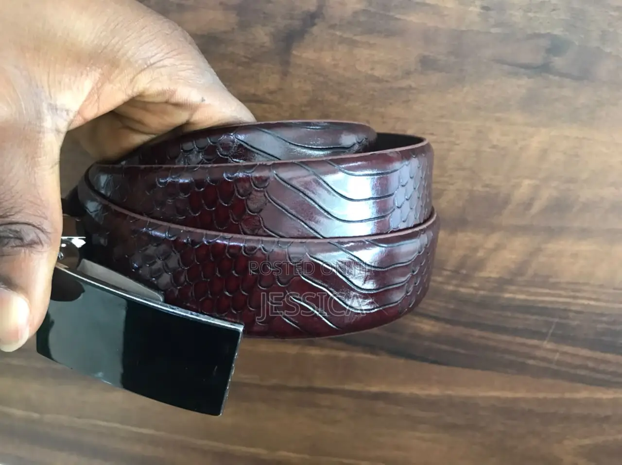 Genio Men's Brown Belt