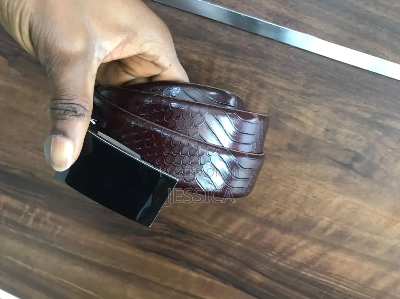 Genio Men's Brown Belt