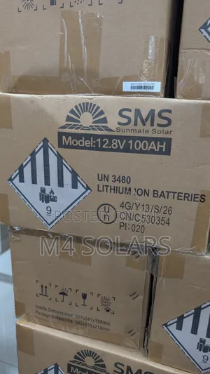 12.8v 100ah SMS Lithium Battery