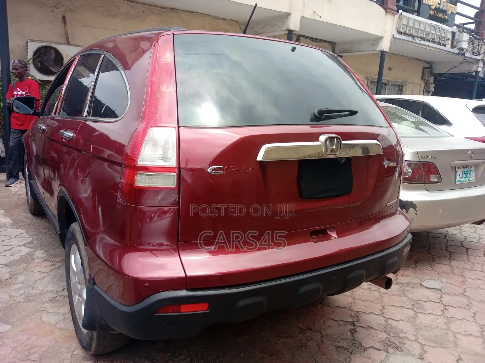 Honda CR-V 2011 Red