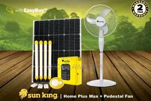 Sun King HomePlus Max + Pedestal Fan