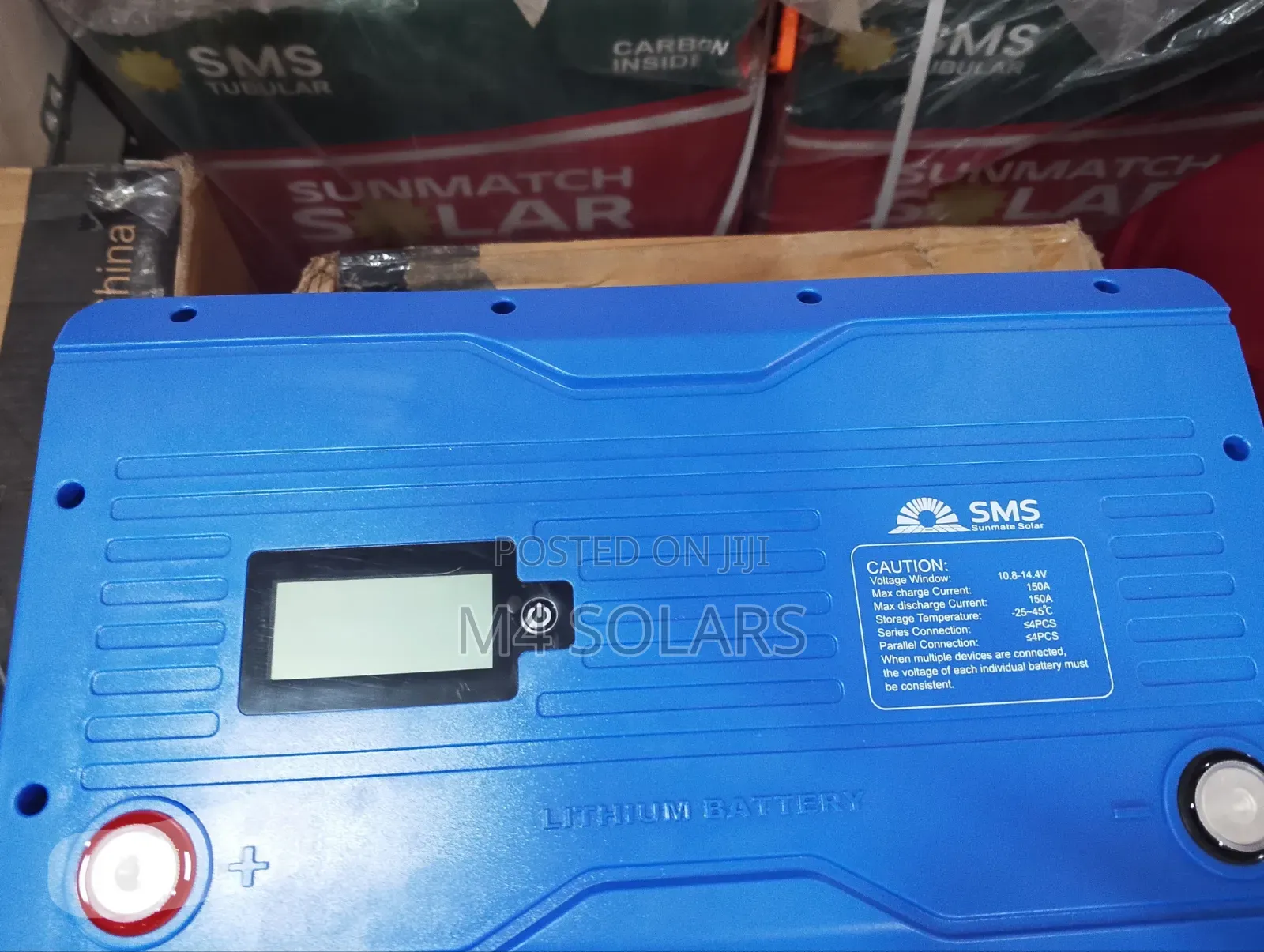 12.8v 100ah SMS Lithium Battery