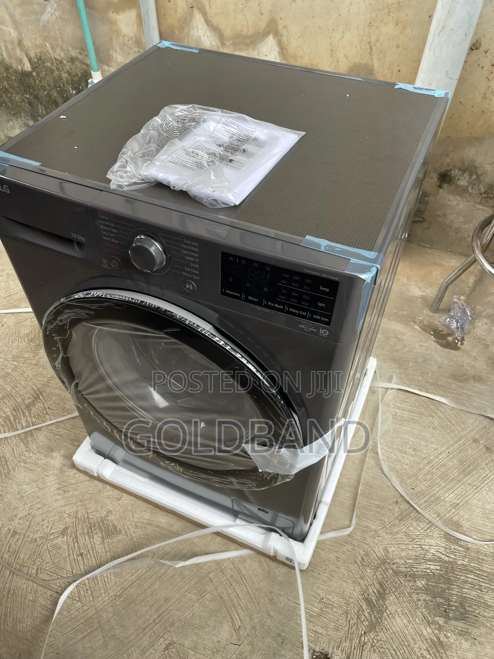 LG 10.5kg Automatic Front Load Wash & Dry Machine