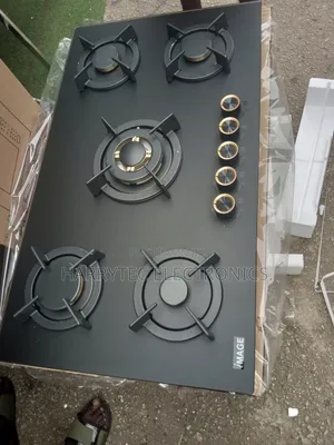 Image 5 Burner Cooker All Gas With 2 Years Warranty