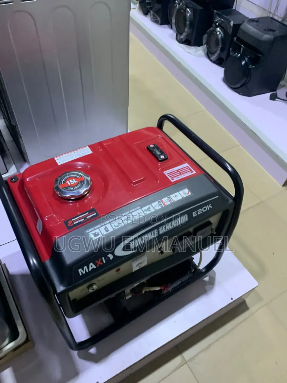 Maxi E20k Generator With Key Start