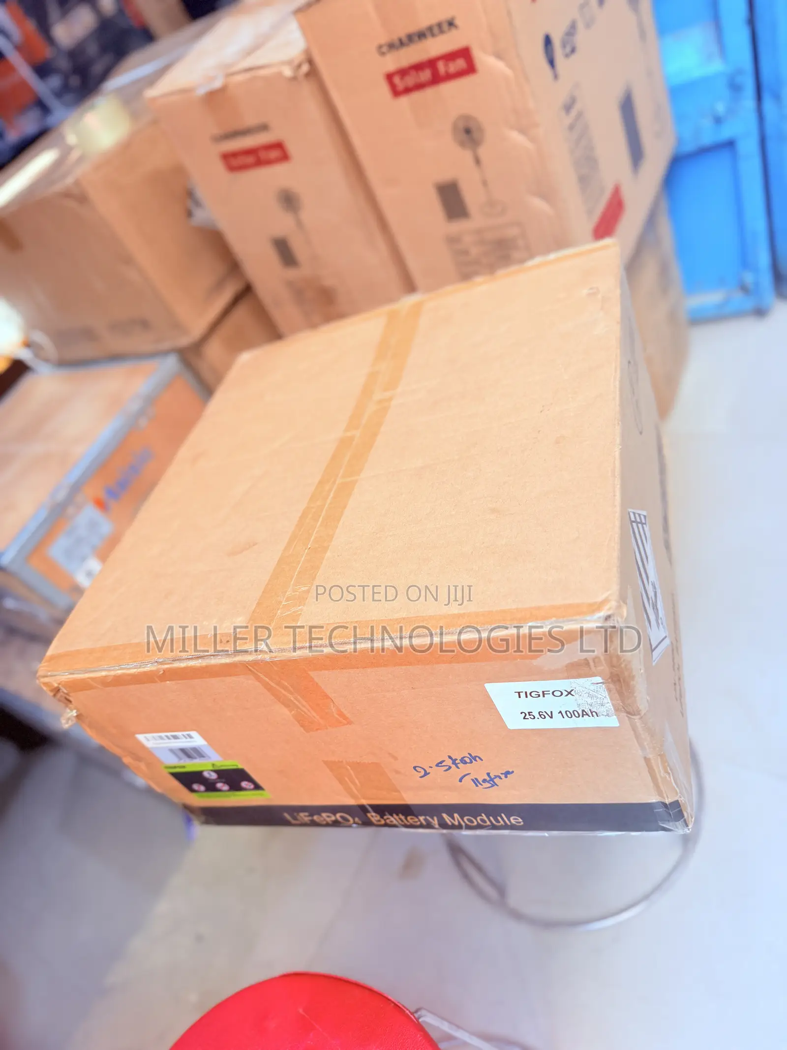 2.5kWh 24V TIGFOX Lithium Battery for Solar Systems