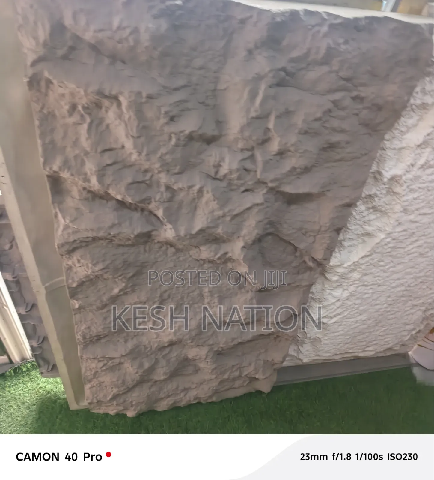 Pu Stone Wall Design