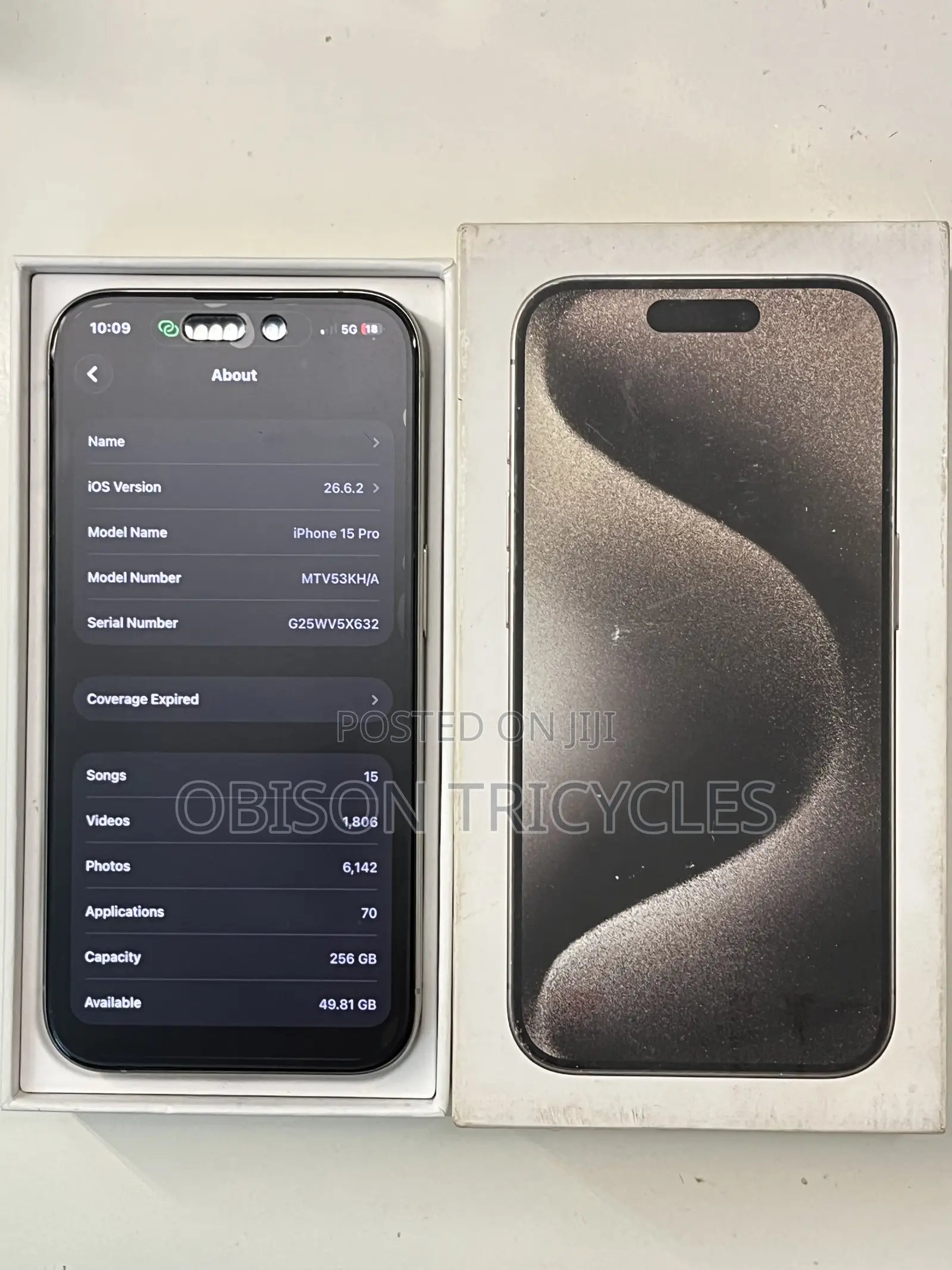 Apple iPhone 15 Pro 256 GB Silver