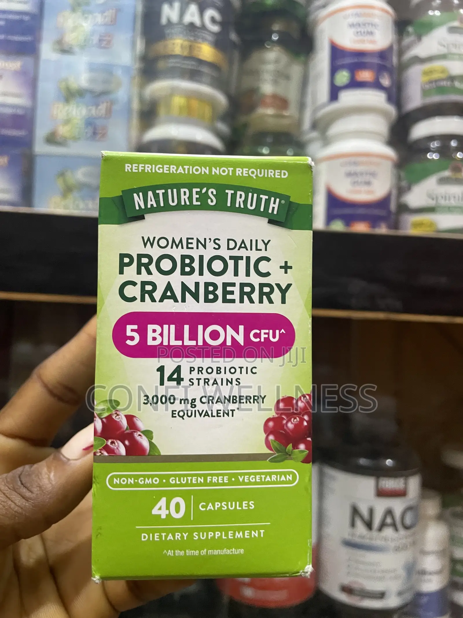 Women’s Probiotics +Cranberry