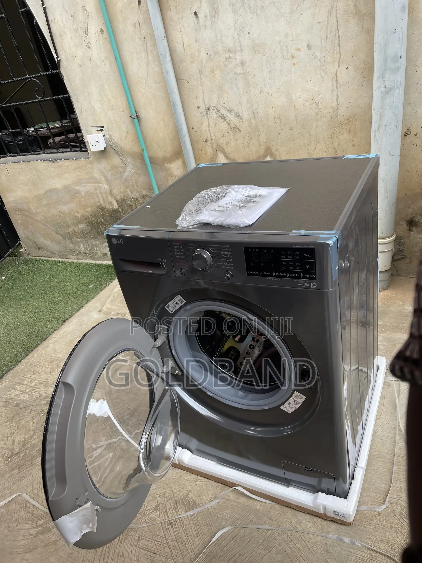 LG 10.5kg Premium Front Load Washer Dryer