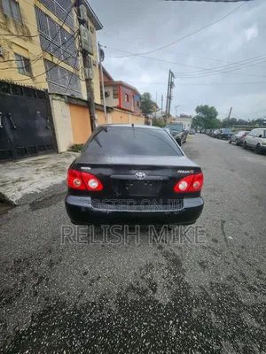 Toyota Corolla 2005 Black