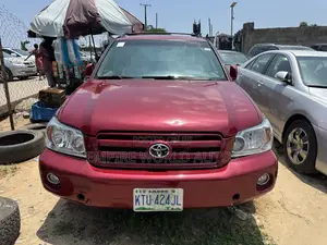 Toyota Highlander Limited V6 2005 Red