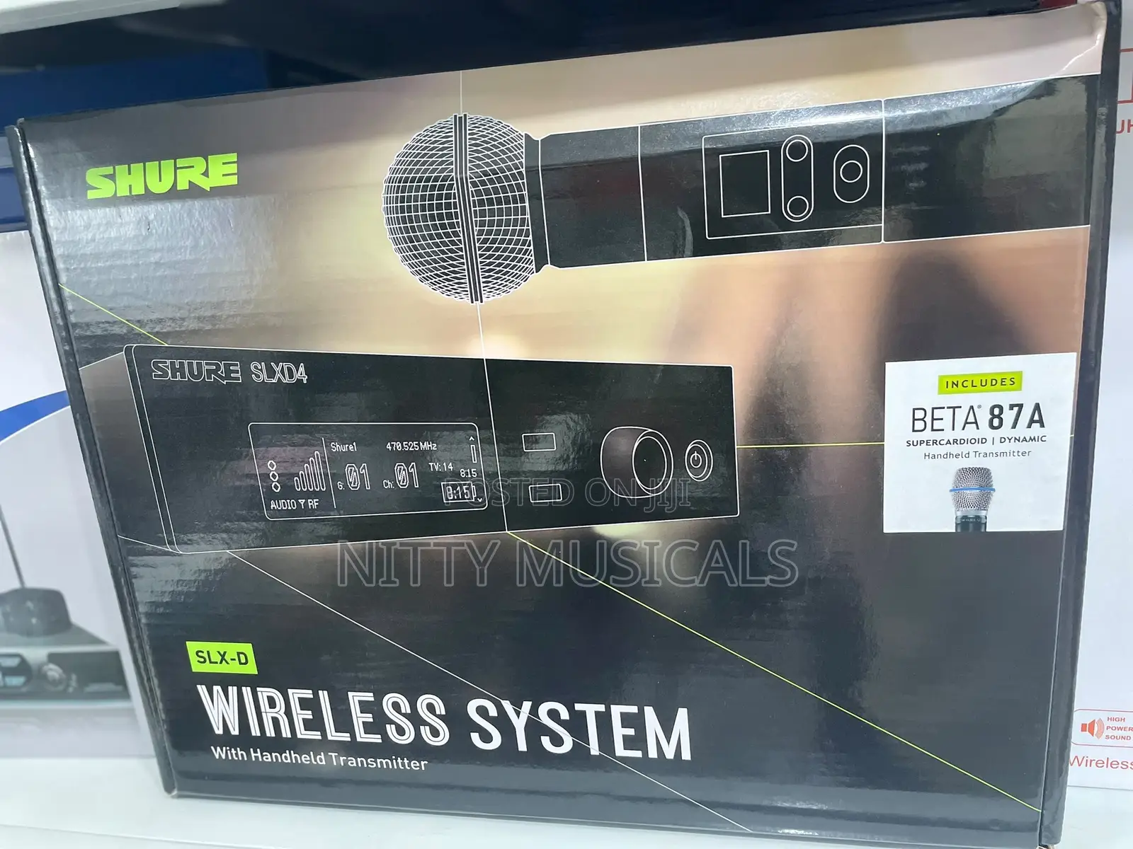 Shure SLX-D Single Digital Microphone Wireless System