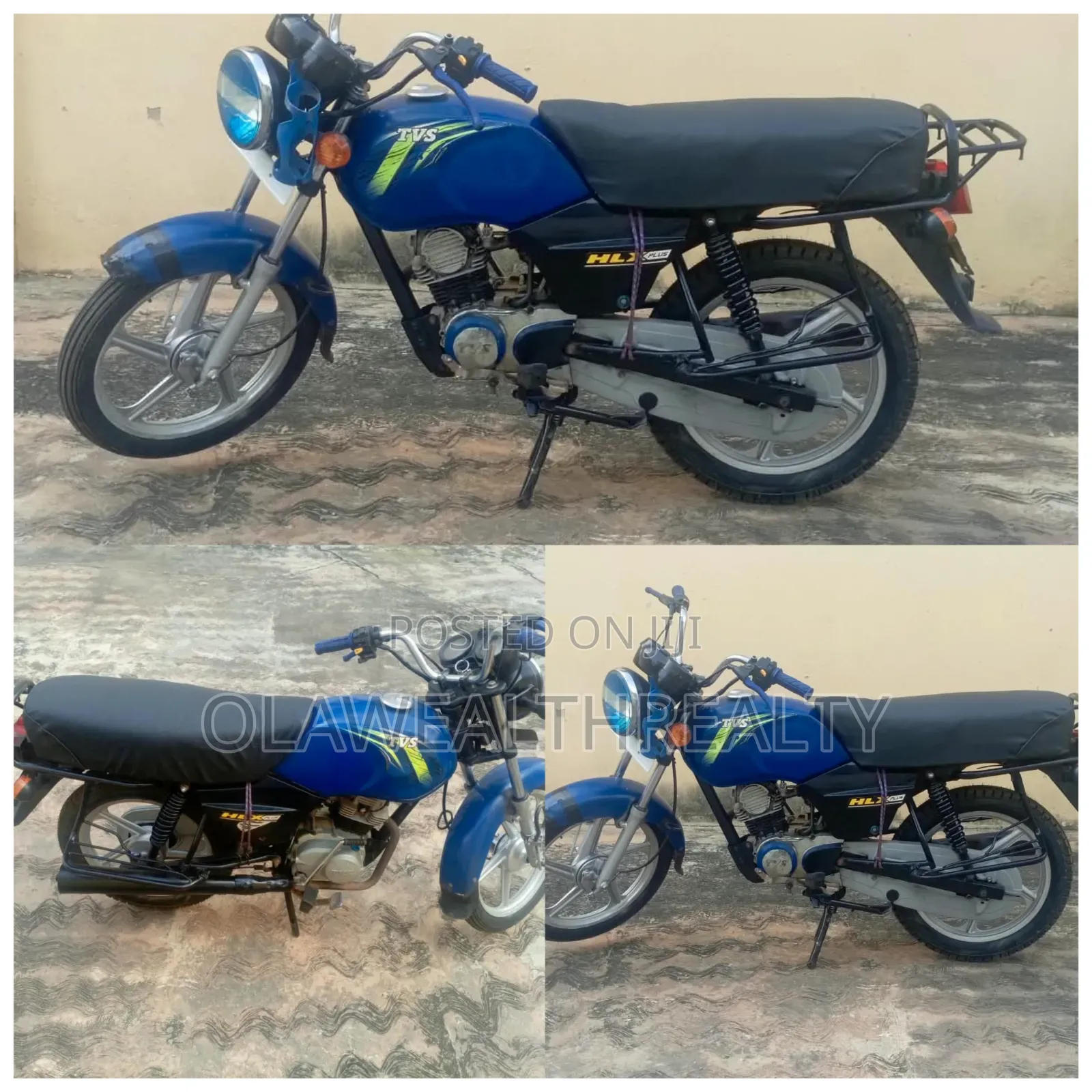 TVS HLX 125 2022 Blue
