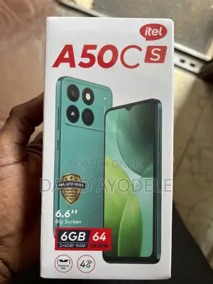 New Itel A50C 32 GB Black