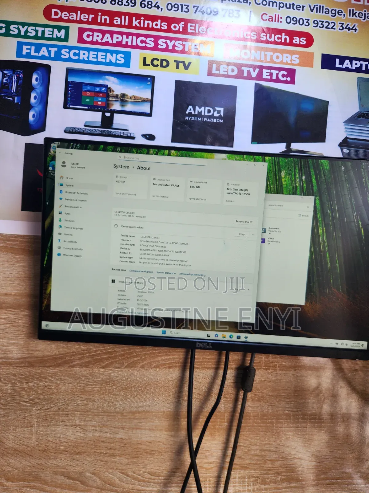 Desktop Computer HP 290 G9 8GB Intel Core i5 SSD 512GB