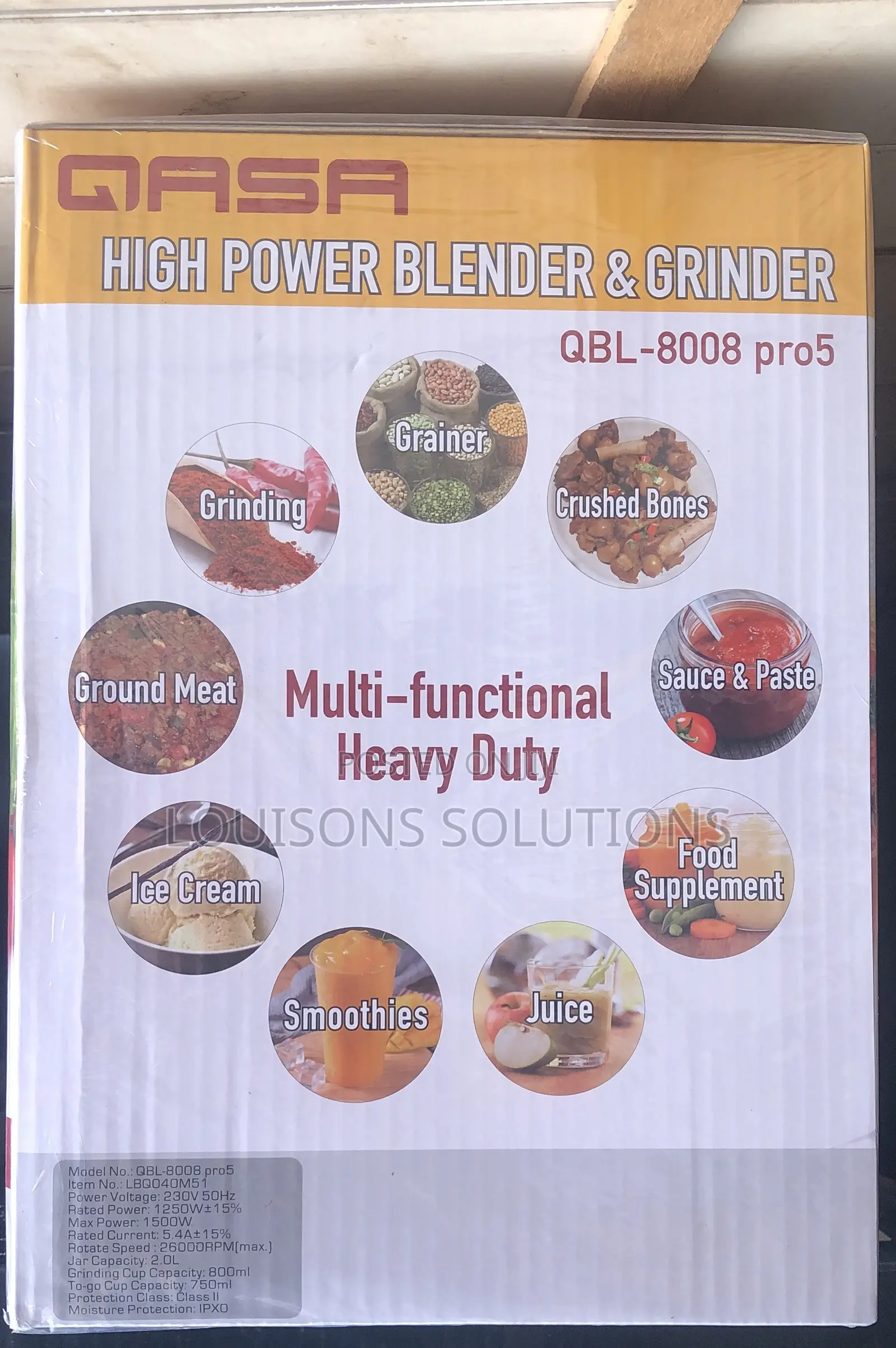 Qasa Blender & Grinder- PRO5