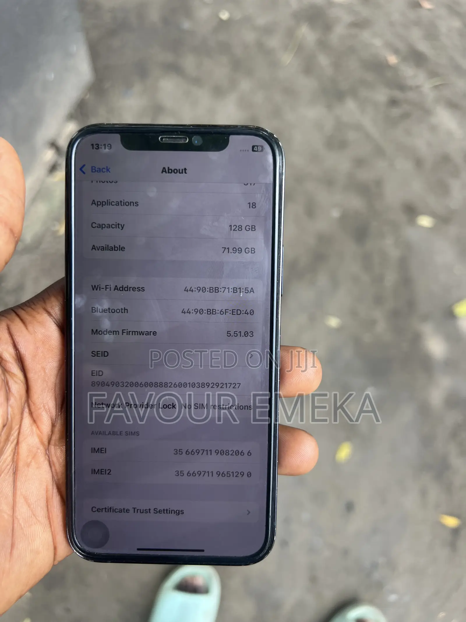 Apple iPhone 12 Pro 128 GB Blue