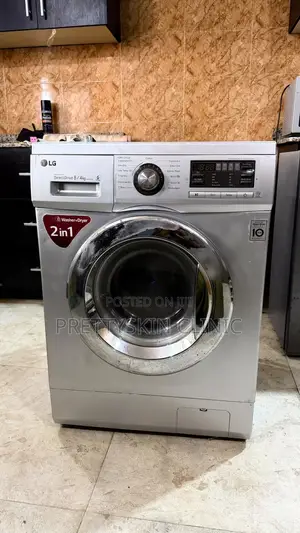 LG Inverter Washer/Dryer 8kg/4kg With Accessories