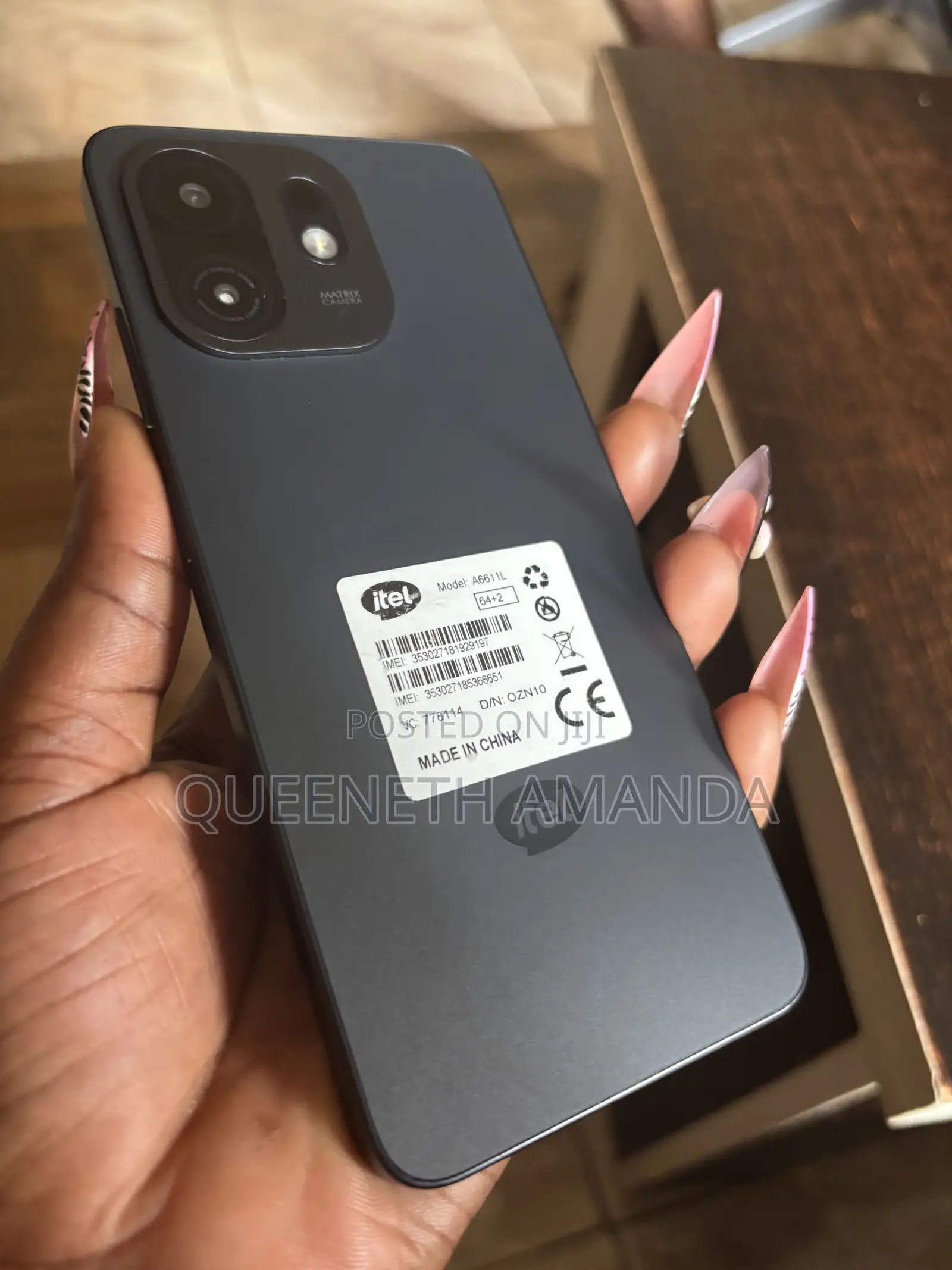 Itel A100C 64 GB Black