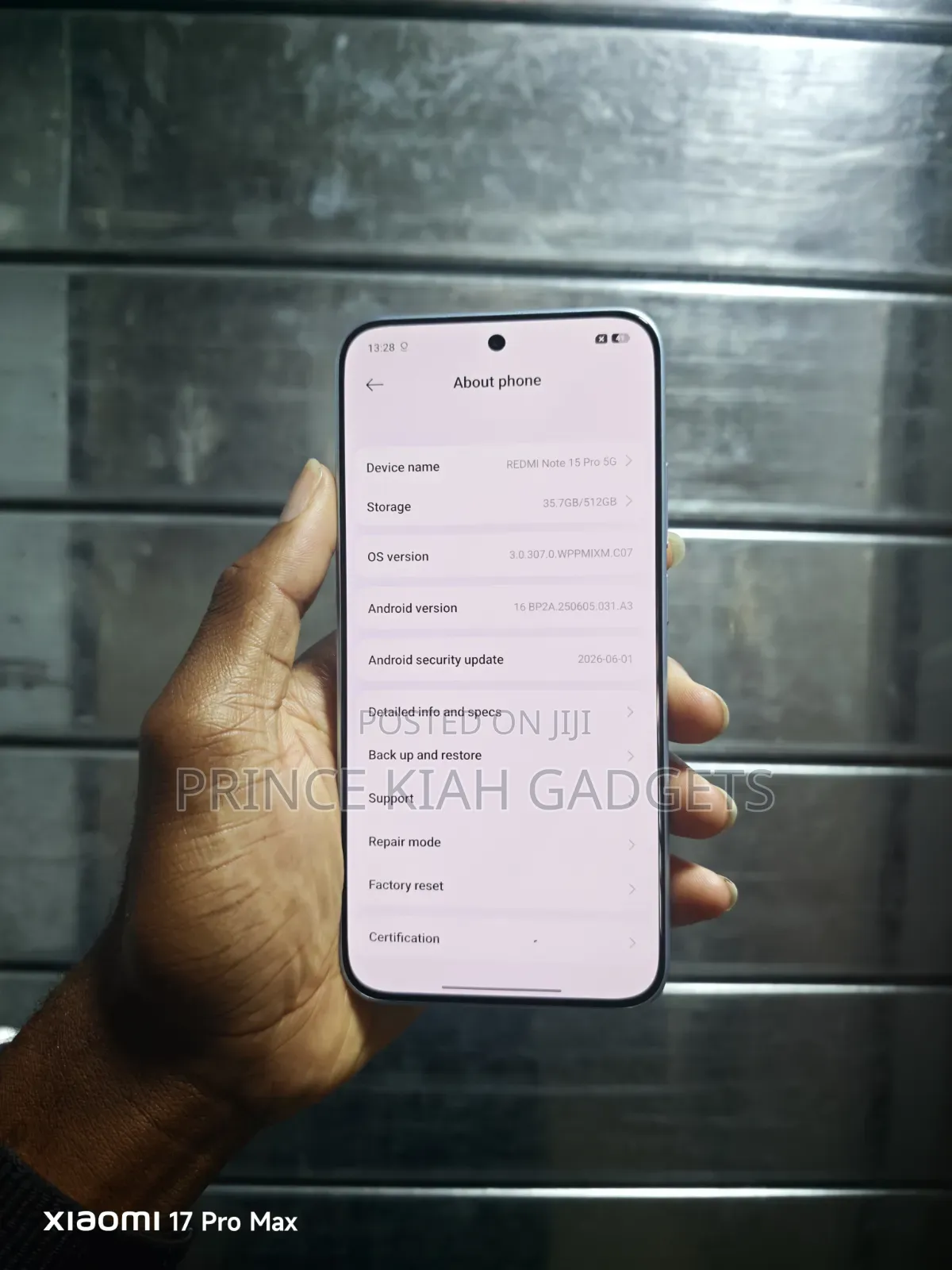 Xiaomi Redmi Note 15 Pro 512 GB Gray