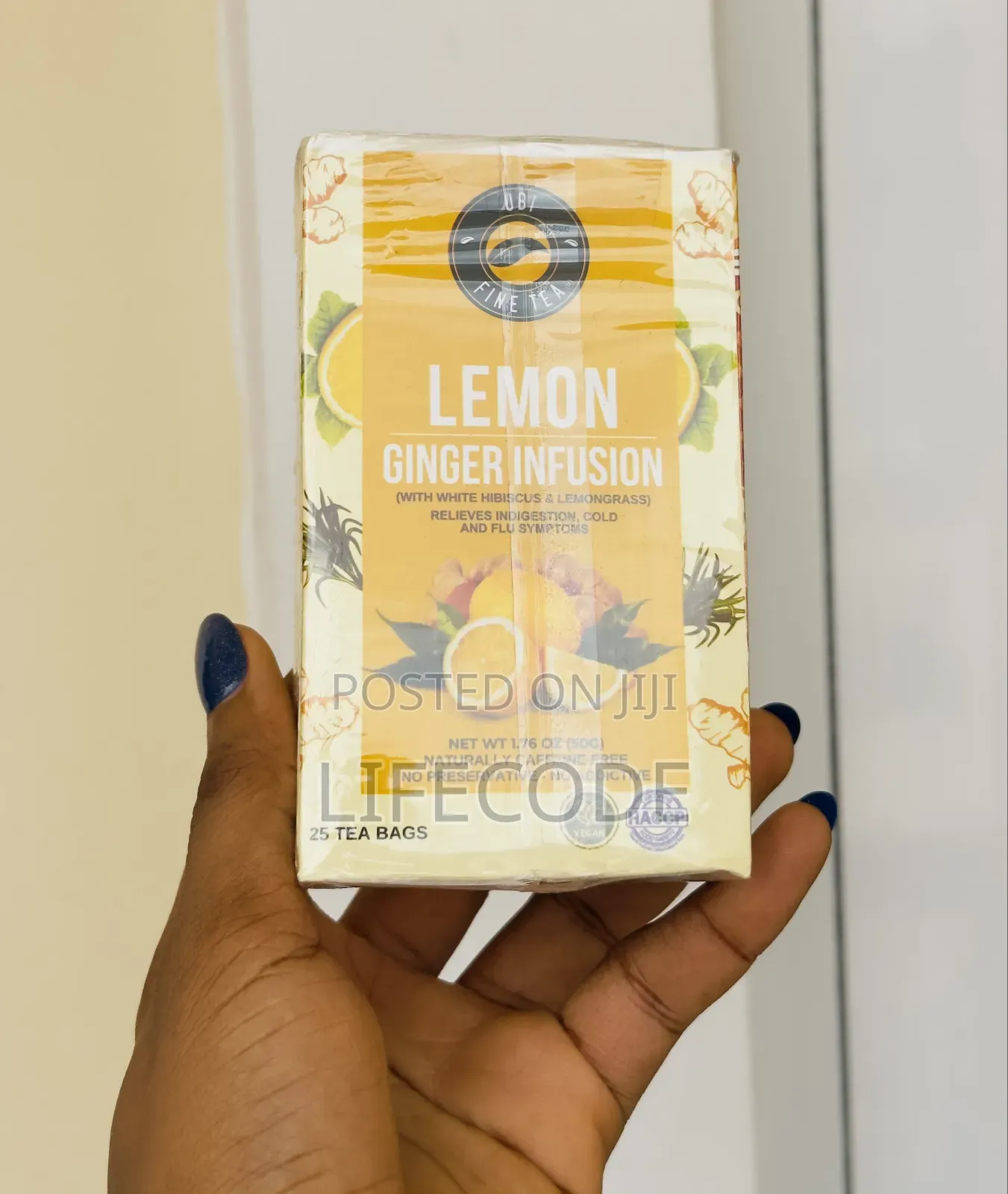 Lemongrass + Ginger Tea