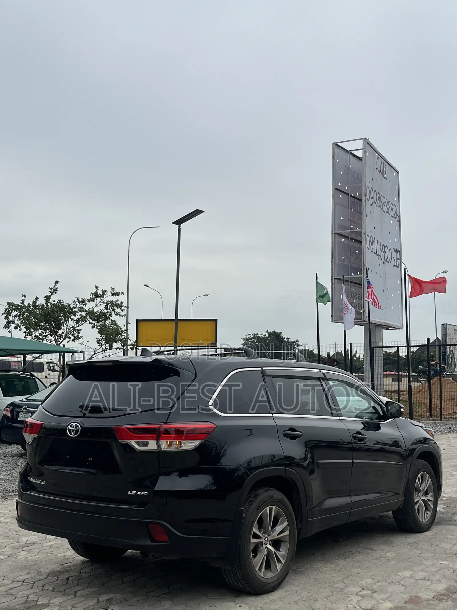 Toyota Highlander 2016 Black