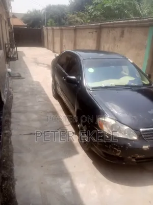 Toyota Corolla 2003 Black