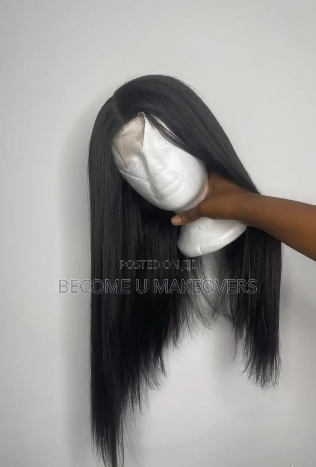 Human Hair Blend Wig
