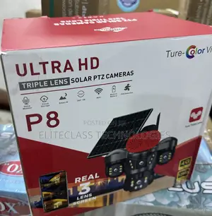 New P8 Triple Lens PTZ Outdoor Security Monitoring Camera