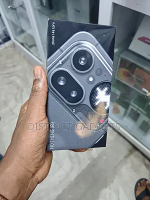 New Nothing Phone 4a Pro 256 GB Black
